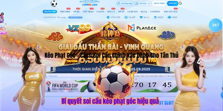 Bí quyết soi cầu kèo phạt góc hiệu quả