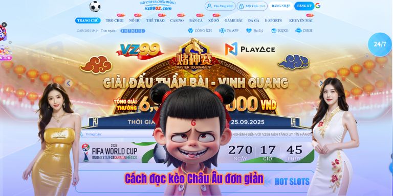 Cách đọc kèo Châu Âu đơn giản