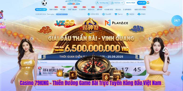 Casino 79KING – Thiên Đường Game Bài Trực Tuyến Hàng Đầu Việt Nam