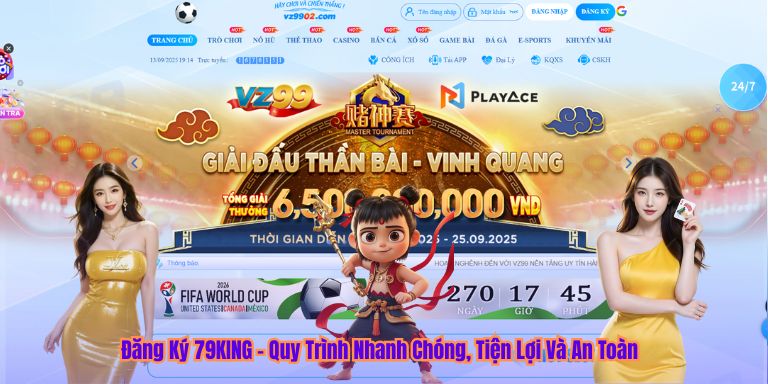 Đăng Ký 79KING – Quy Trình Nhanh Chóng, Tiện Lợi Và An Toàn
