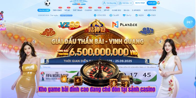 Kho game bài đỉnh cao đang chờ đón tại sảnh casino