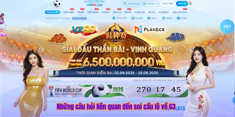 Những câu hỏi liên quan đến soi cầu lô về 63