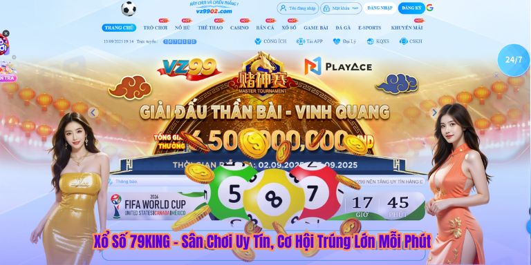Xổ Số 79KING – Sân Chơi Uy Tín, Cơ Hội Trúng Lớn Mỗi Phút