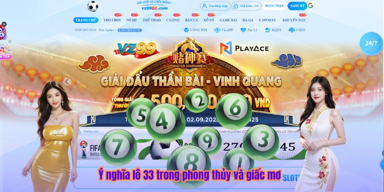 Ý nghĩa lô 33 trong phong thủy và giấc mơ